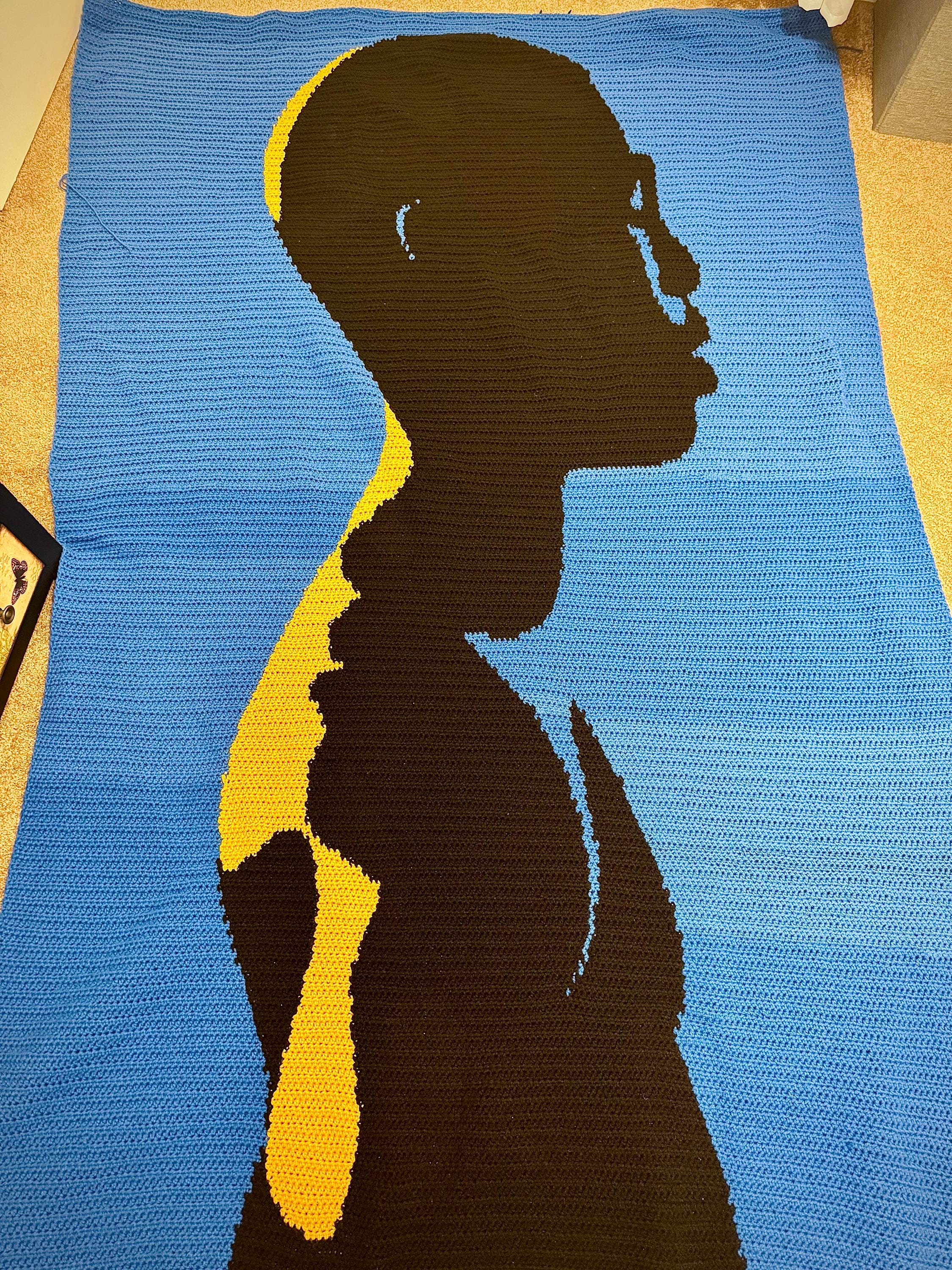 Shadows of a boy/ ***Crochet pattern only***