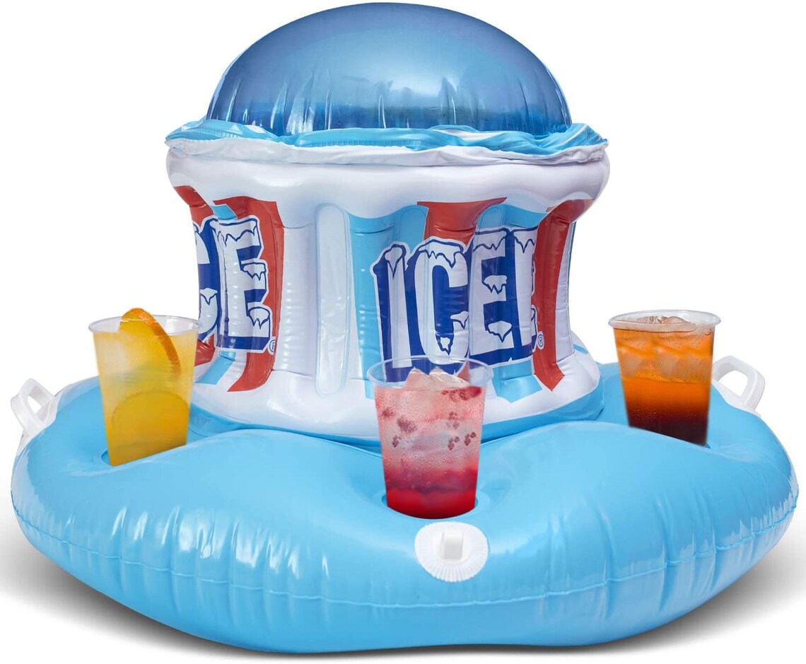 Inflatable Icee Drink Holder & Cooler Etsy