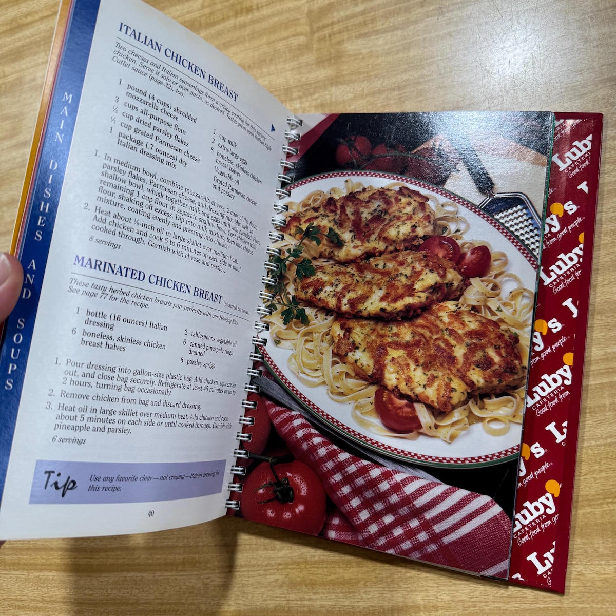 1996 Vintage Luby’s Recipe Book - Etsy