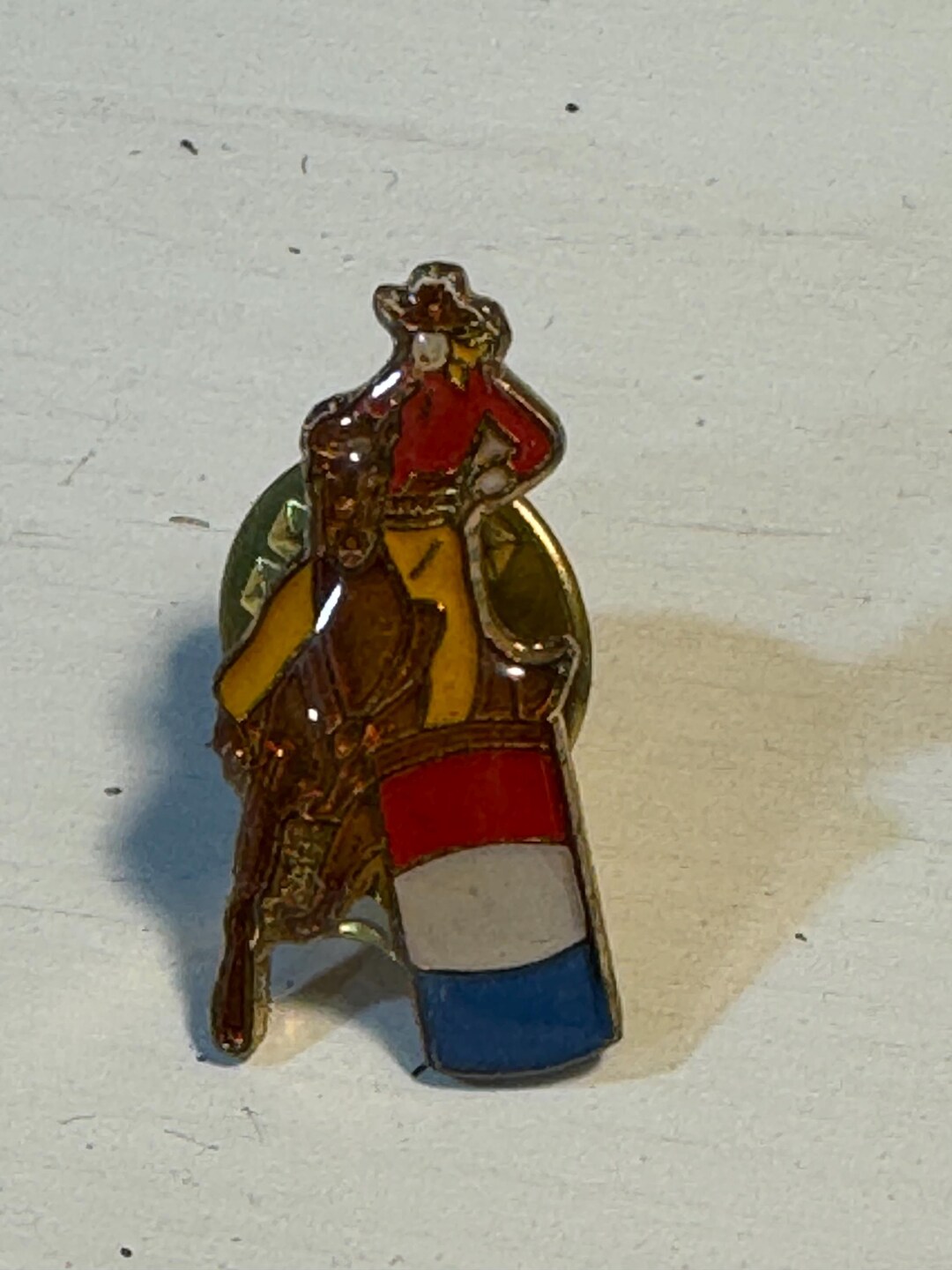 Rare Racers Pins 1980’s Cowgirl Barrel Racer Pin - Etsy