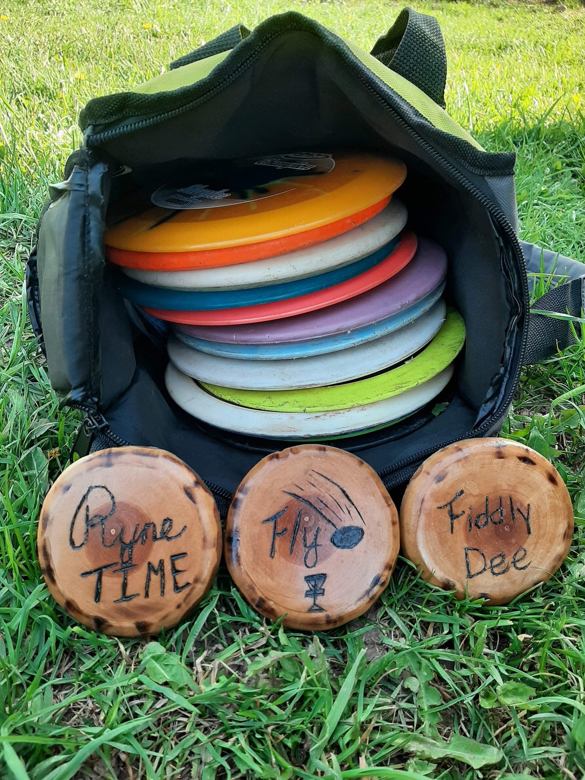 PERSONALIZED Custom Mini Disc Golf MINI MARKER Handmade Etsy