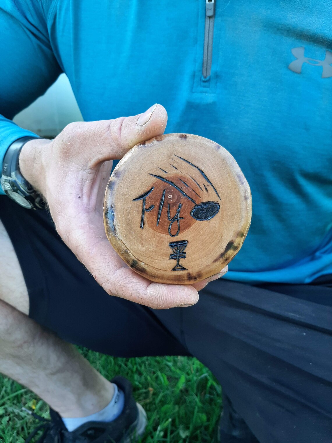 PERSONALIZED Custom Mini Disc Golf MINI MARKER Handmade Etsy