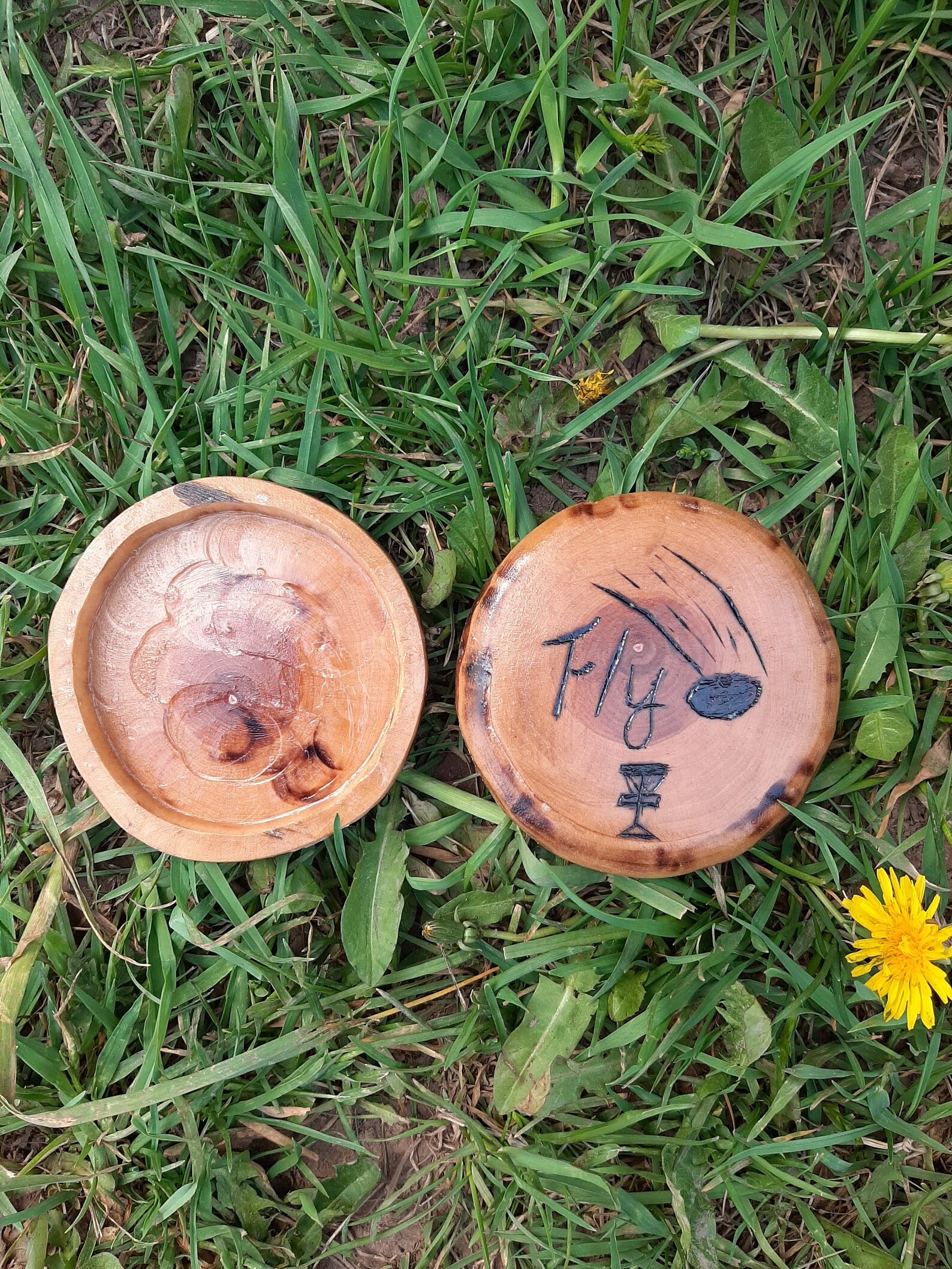 PERSONALIZED Custom Mini Disc Golf MINI MARKER Handmade Etsy