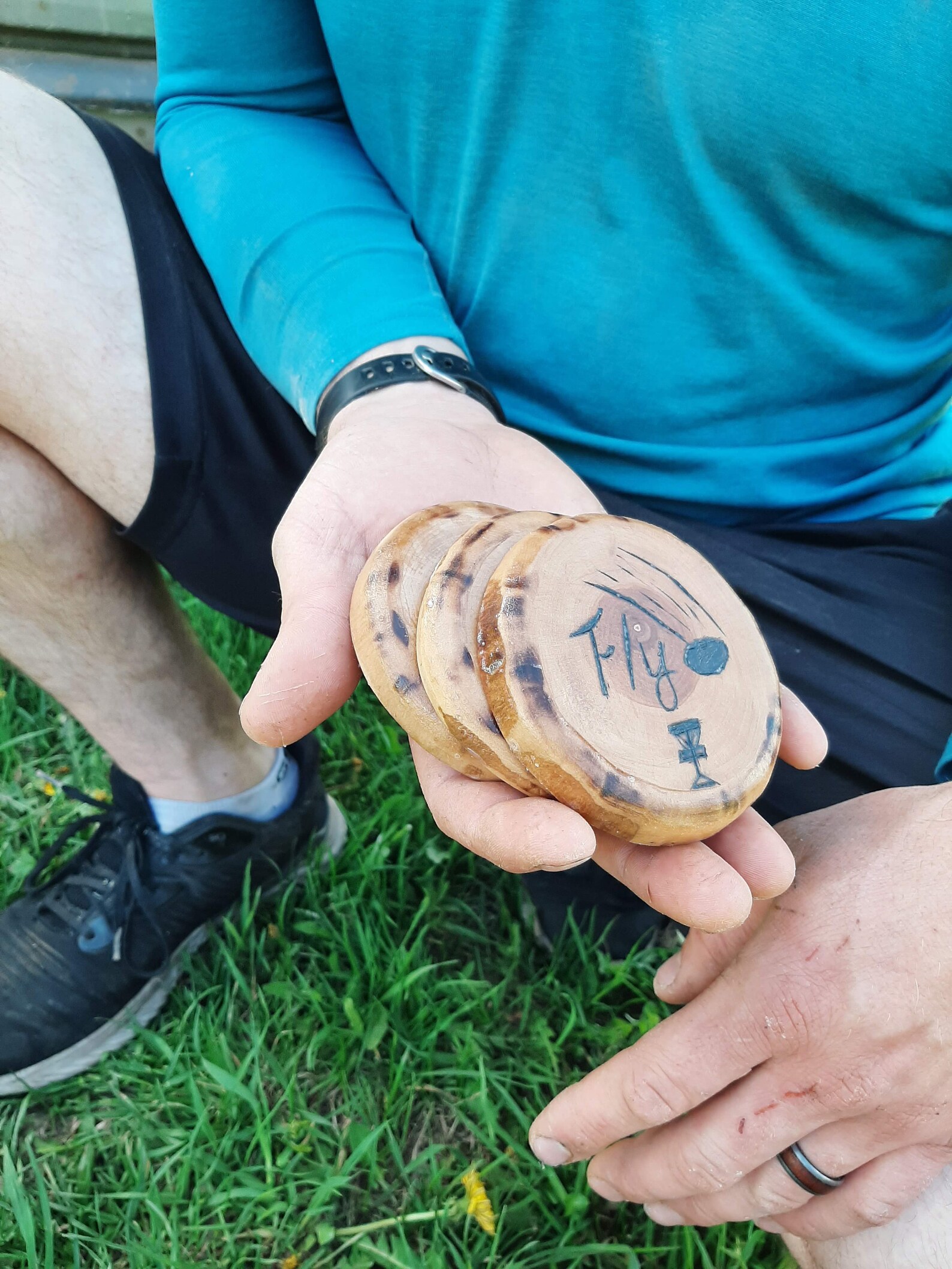 PERSONALIZED Custom Mini Disc Golf MINI MARKER Handmade Etsy