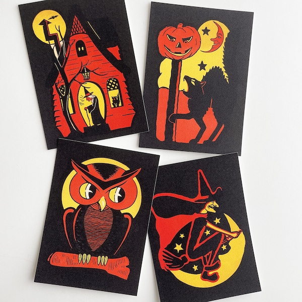 Vintage Style Halloween Decor Etsy