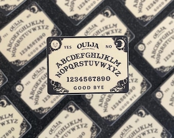 Pegatina de vinilo de Ouija: decoración gótica para fiesta de Halloween