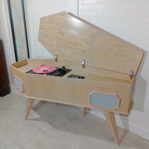Coffin record player