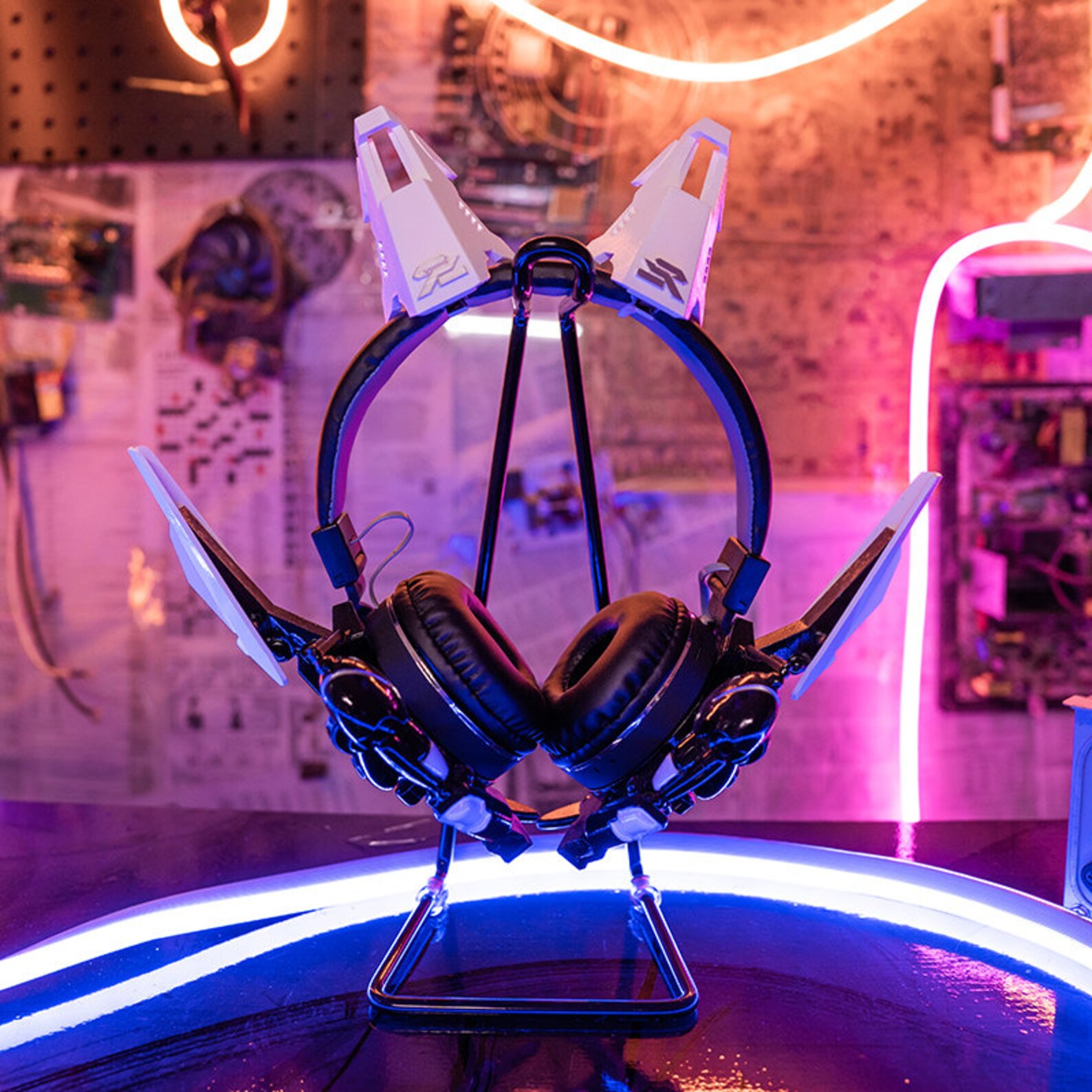 Cyberpunk headset Handmade cosplay headset Halloween Etsy