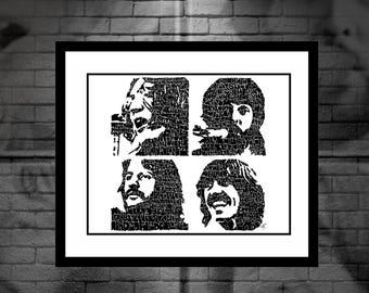 1970 年ビートルズ カルト映画ポスター復刻版「レット・イット・ビー