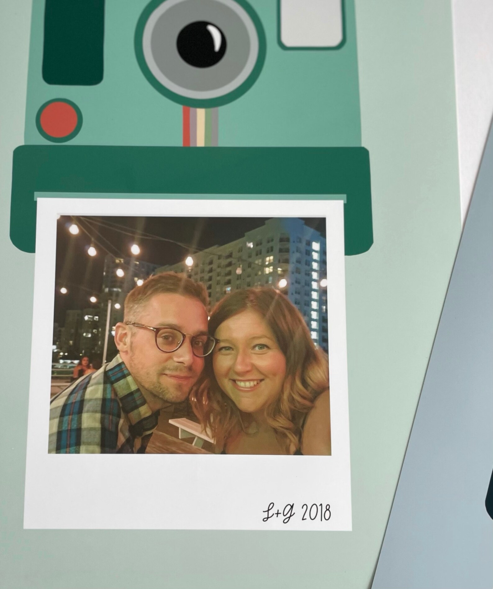 A4 Personalised Polaroid Camera Photo Print Photo upload Etsy