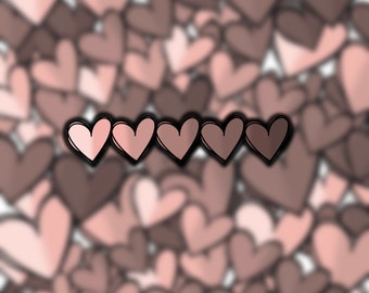 Humanity Hearts Sticker