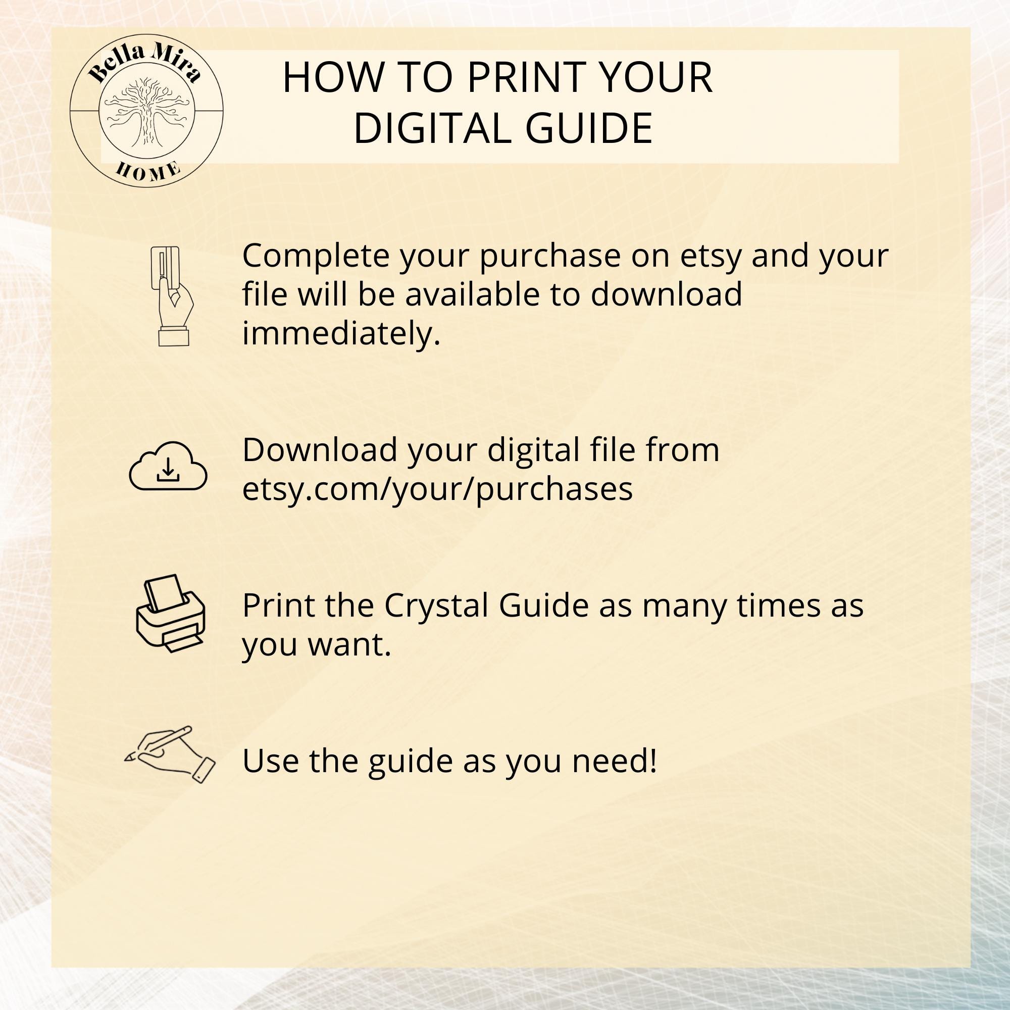 Crystals Healing Properties Guide | 118 Crystals, Wellness Meaning (PDF ...