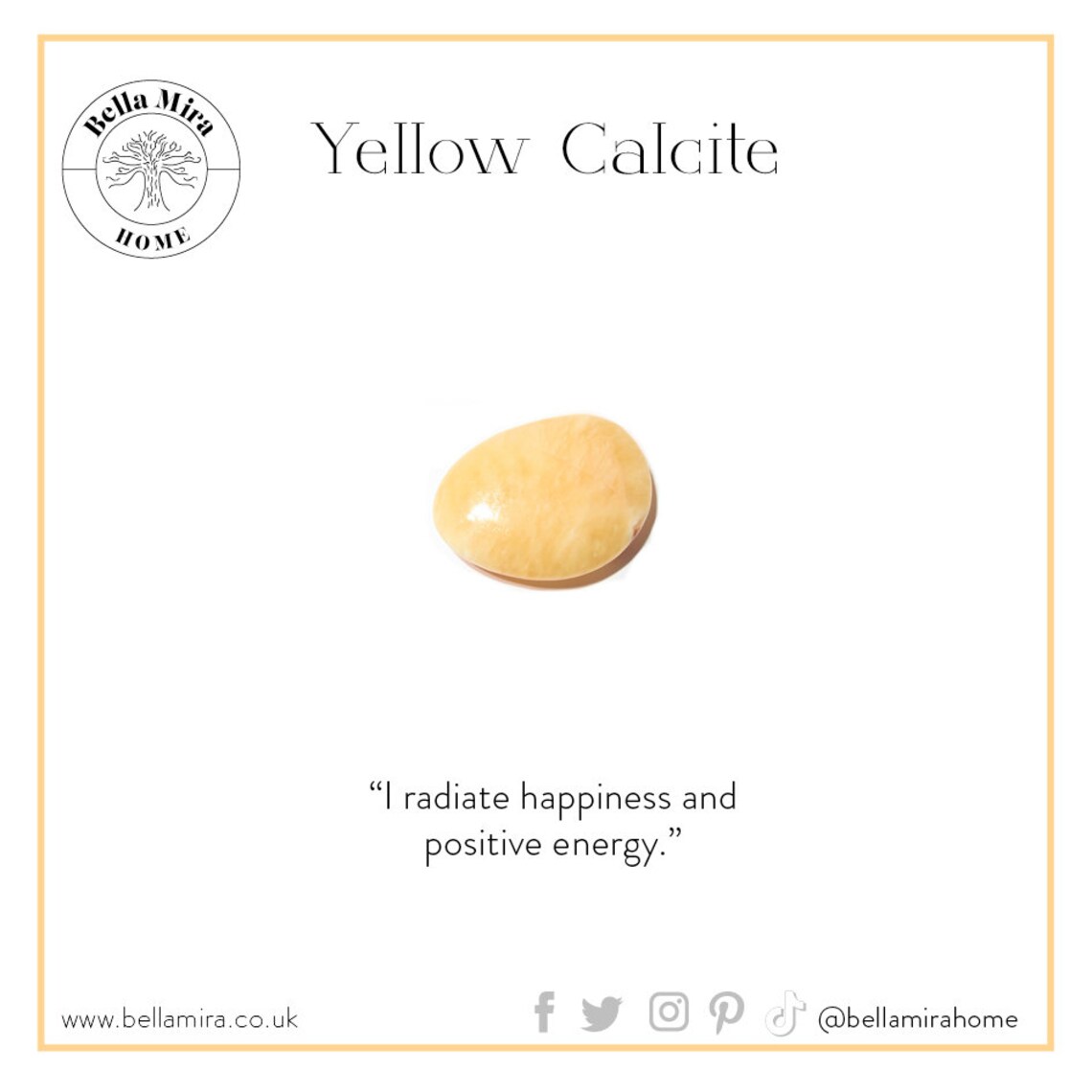 Motivation Crystal Lemon Calcite Obelisk for Wisdom and Etsy UK