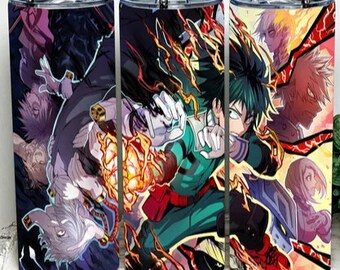My Hero Academia Tumbler, Anime 20oz Skinny Tumbler