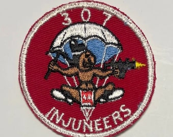 US Army 307th Engineer Battalion Injuneers Airborne Patch