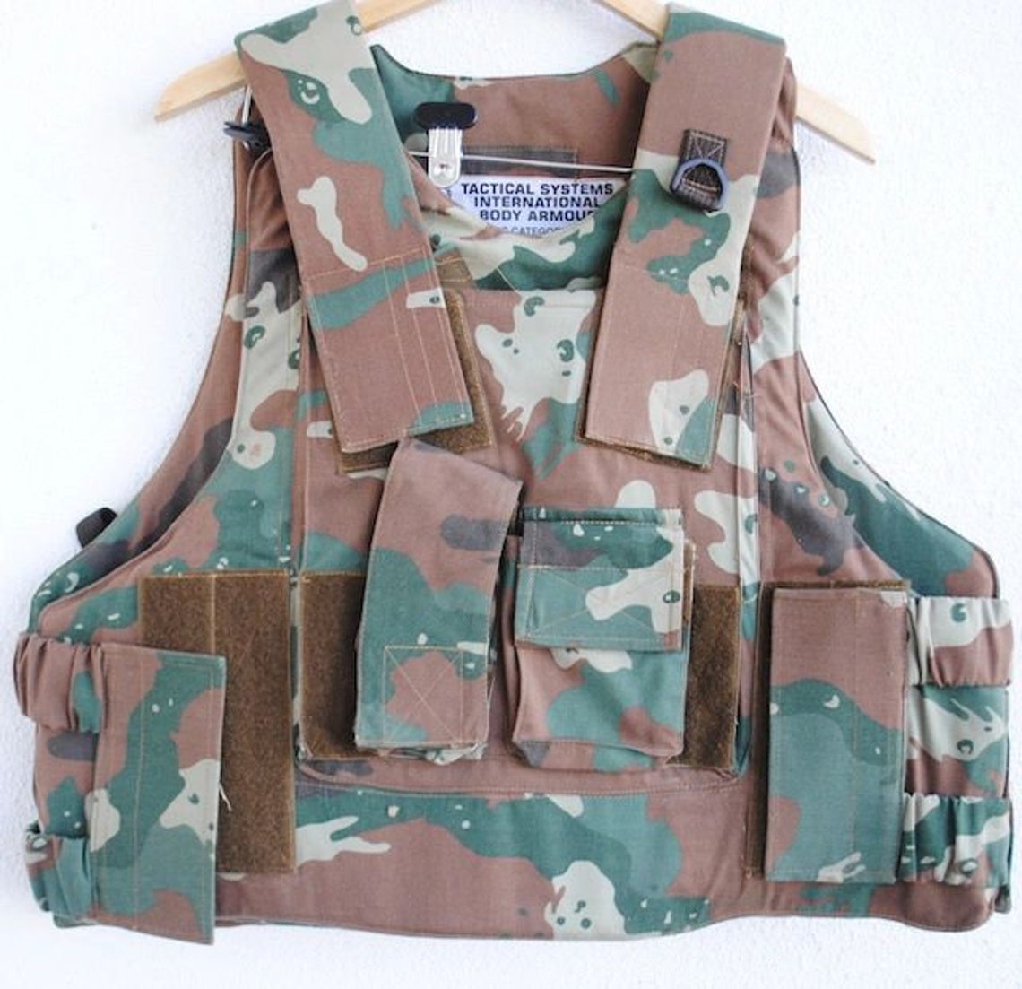 South Africa SANDF Soldier 2000 Camo Body Armor Complete Etsy
