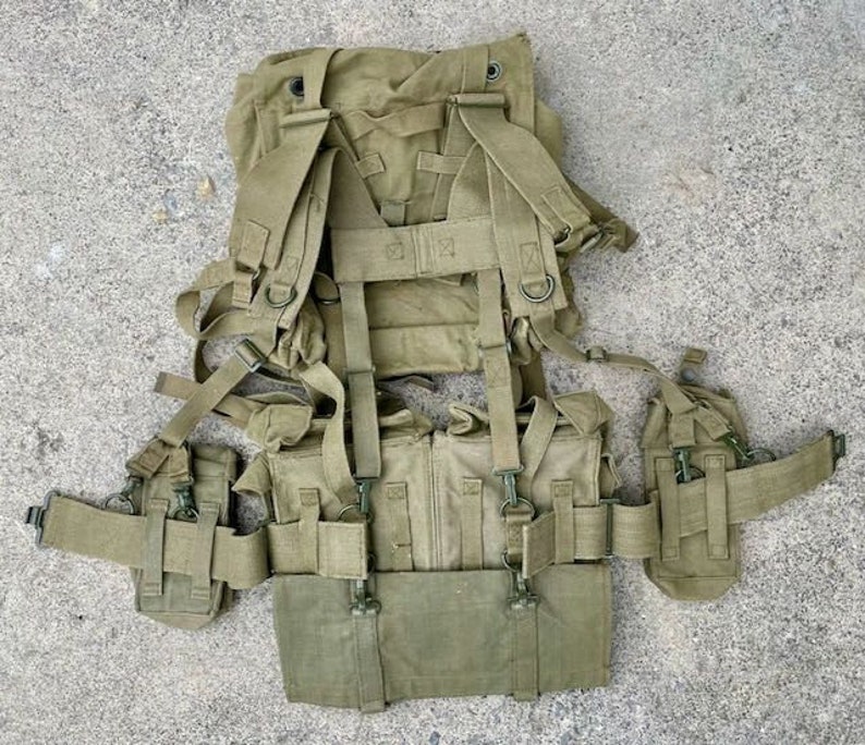 South Africa SADF Pattern 70 Webbing Set Etsy Australia