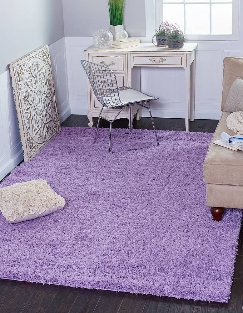 Lilac/Purple Carpet/Rug for living room. Home Decor. Runner Etsy