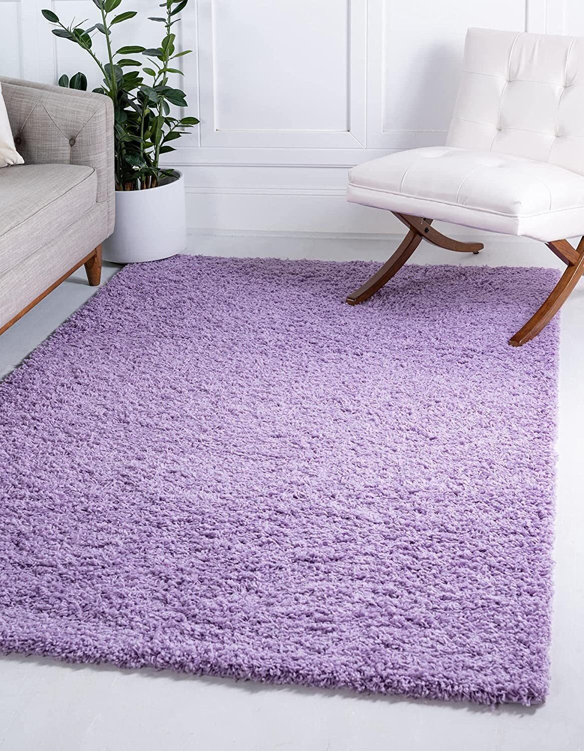 Lilac/Purple Carpet/Rug for living room. Home Decor. Runner Etsy