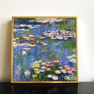 Water Lily —  High Quality Giclée Prints -Wall Art-Canvas-painting