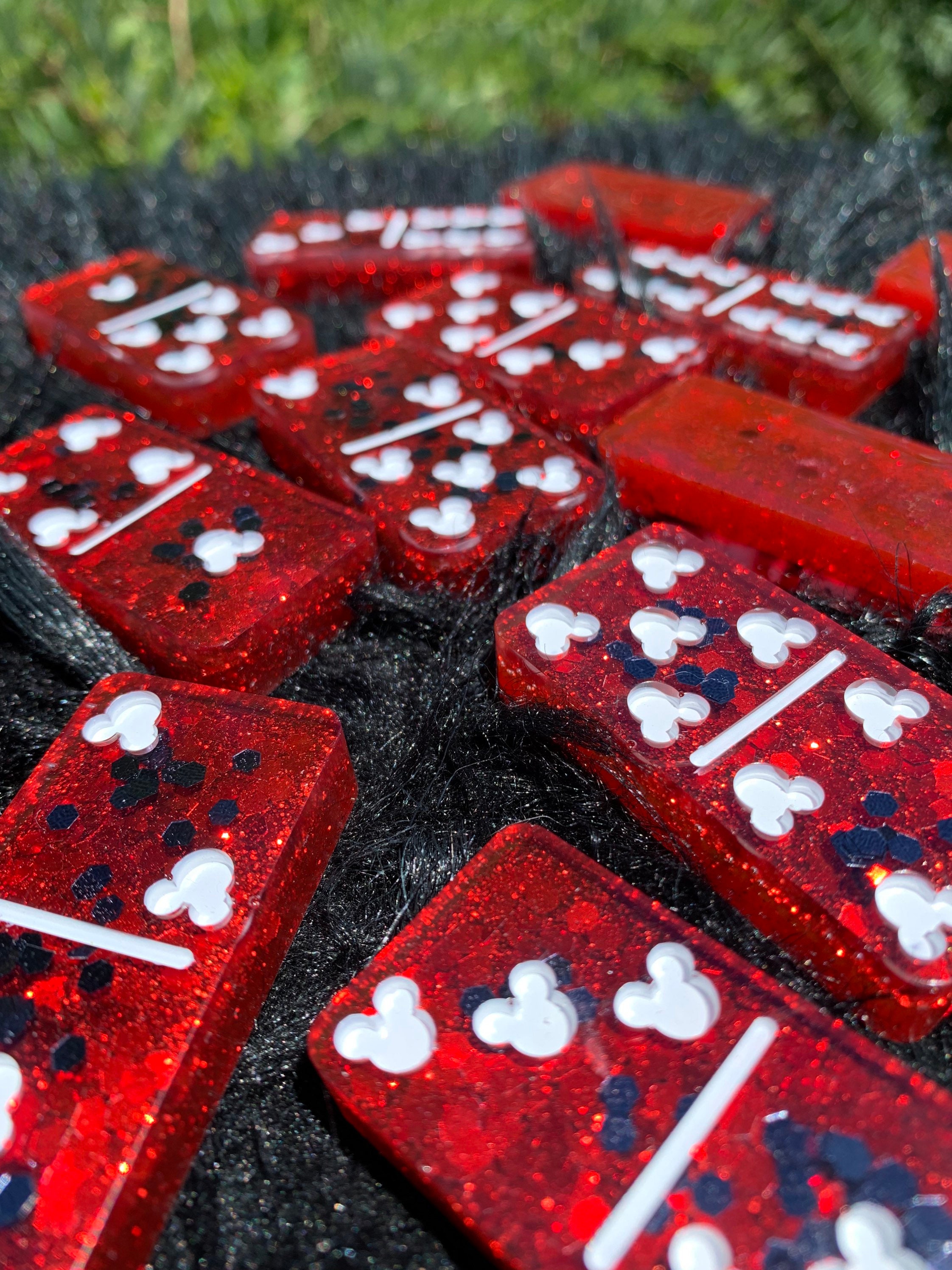 Heart Domino Silicone mold