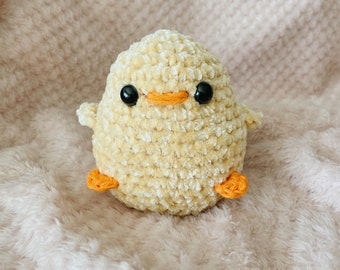 Crochet Duck Duck With Daisy Purse Plushie Duck Plushie - Etsy