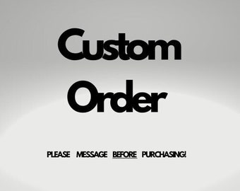 Custom Order | Custom Press On Set | Press On Nails |  Custom Press Ons