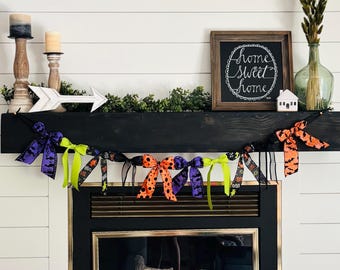 Halloween Bow Garland