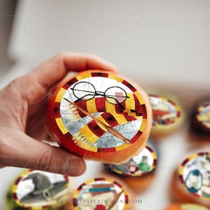 Wizard Cupcake Toppers, Edible Cookie Toppers