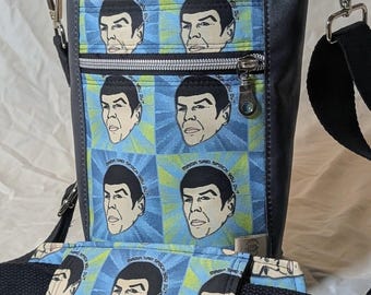 Mama Said SPOCK You Out waterproof water bottle crossbody bag -standard