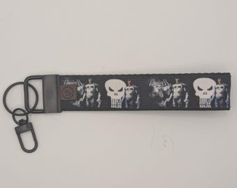 Punisher comic inspired wrist key fob - only one!
