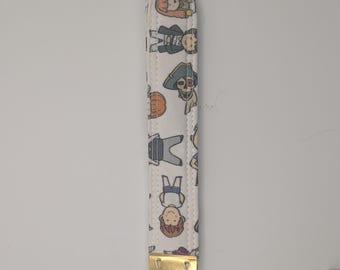 One eyed Willie Goonies inspired art wrist key fob