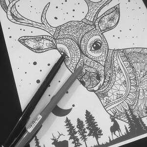 Mandalas | Coloring | Animals | Coloriage