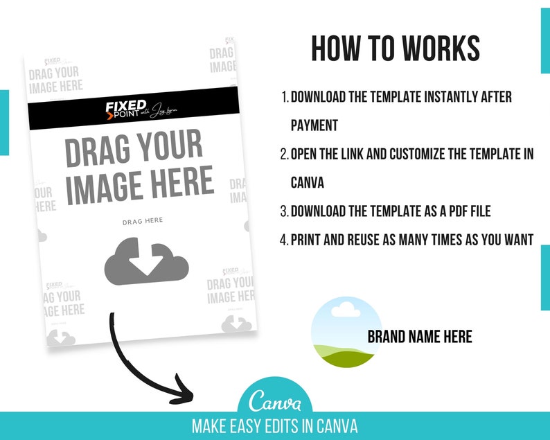 NEW 40 Etsy Mock Up Image Templates Bundle that will help you sell online, Canva Mock Ups Bundle Full Video Guide Included image 10