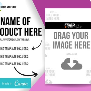 NEW 40 Etsy Mock Up Image Templates Bundle that will help you sell online, Canva Mock Ups Bundle Full Video Guide Included image 3