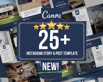 Real Estate Agent Instagram Story Bundle | Real Estate Marketing | Real Estate Branding | Real Estate Instagram Stories | Realtor Branding