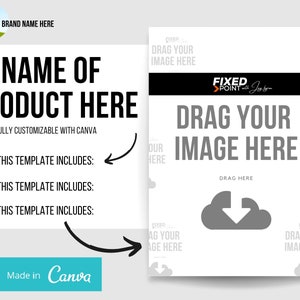 NEW 40 Etsy Mock Up Image Templates Bundle that will help you sell online, Canva Mock Ups Bundle Full Video Guide Included image 9