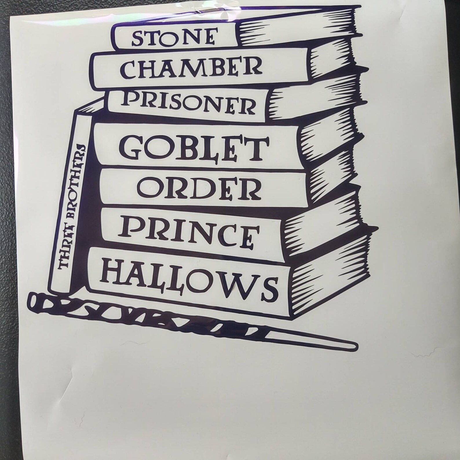 Harry Potter Books Decal
