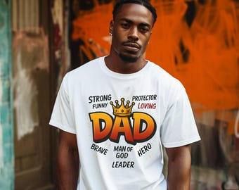 Dad PNG | Best Dad Ever, Father's Day Shirt Design | Sublimation PNG | Digital Download for Men | Happy Father's Day