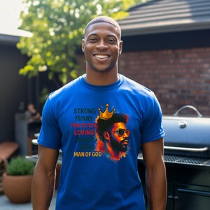 Strong Funny Black Dad PNG, Dope Black Father Sublimation, Beard Man Clipart, Digital Download, Heat Transfer for Father&#39;s Day