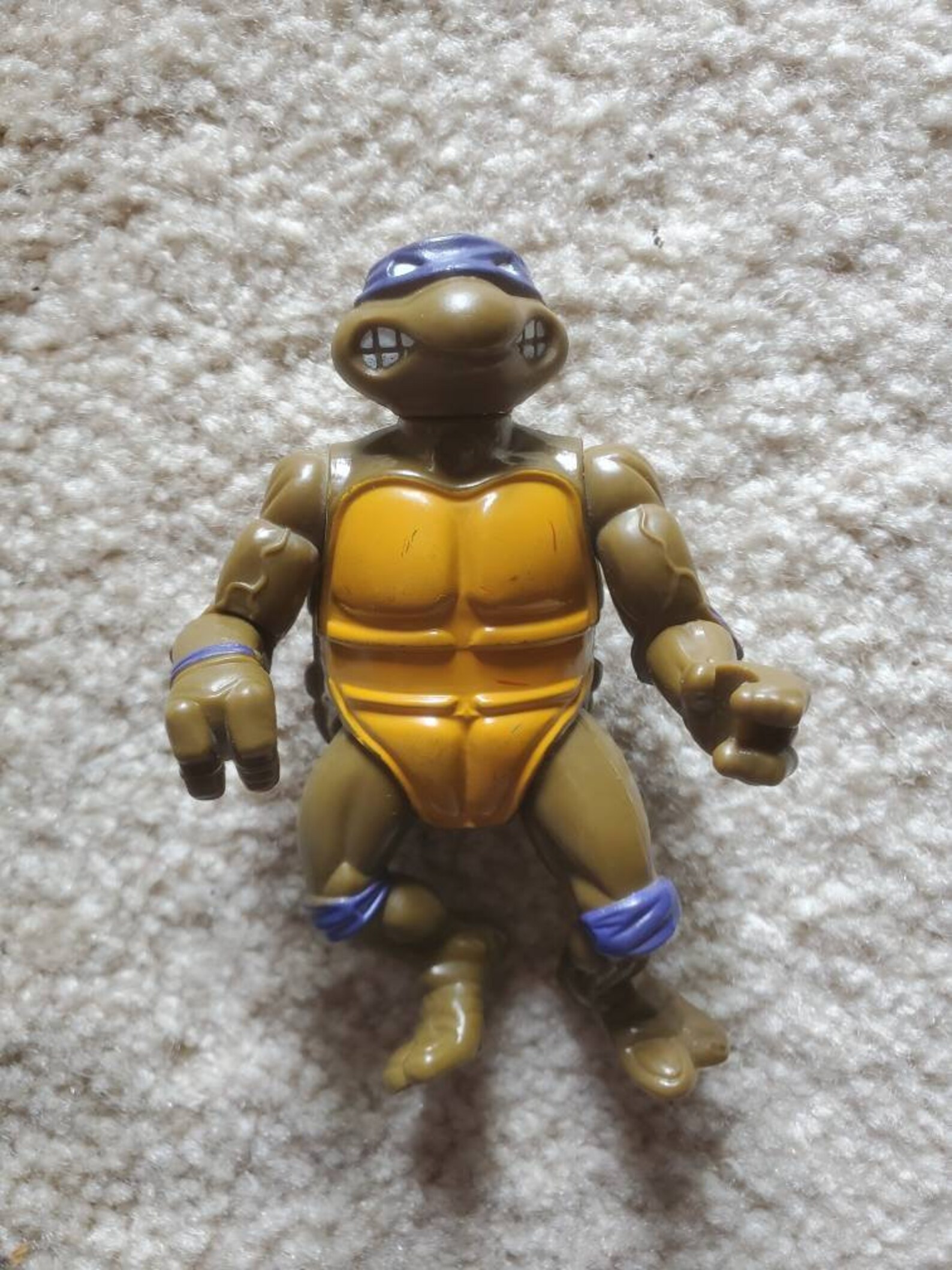 Vintage Teenage Mutant Ninja Turtle Blue Mask 1988 Cowabunga Etsy