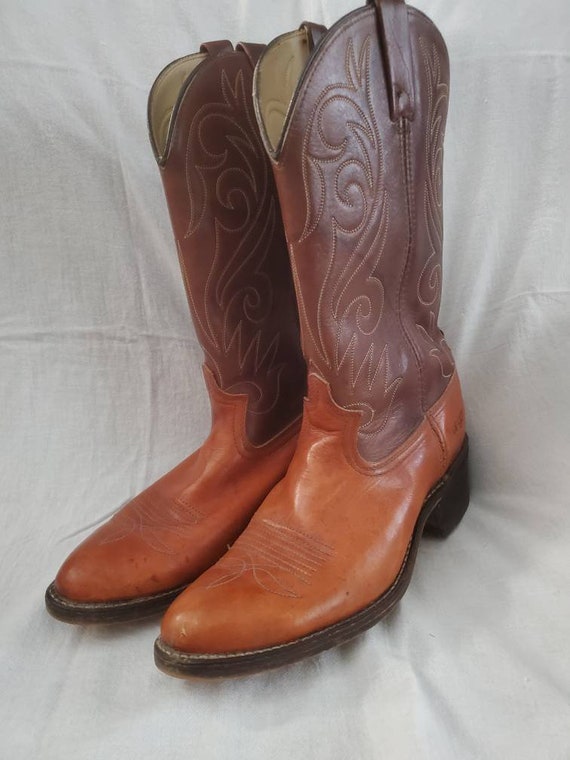 dingo leather cowboy boots