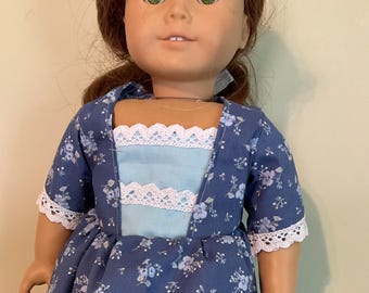 Colonial style doll dress fits for American Girl dolls
