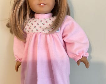 Doll nightgown fits for 18 inch American dolls
