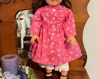 Addy inspired doll dress fits for 18 inch American dolls