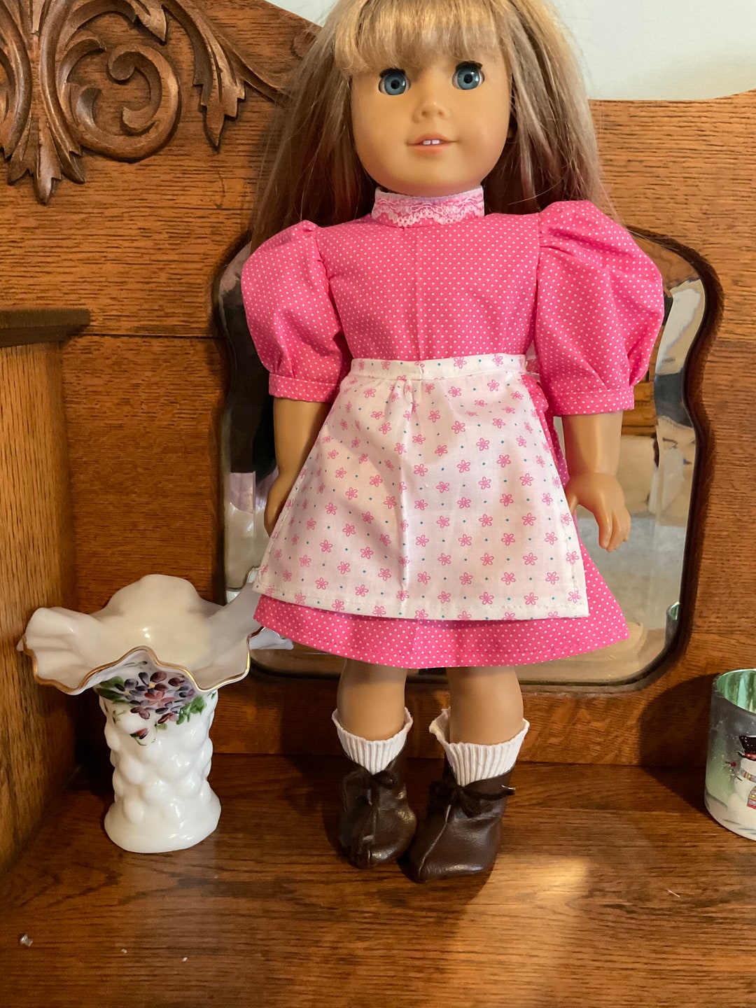 Pioneer Style Doll Dress and Apron Fits for American Girl - Etsy