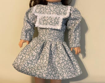 Edwardian Era doll dress fits for 18 inch American Dolls