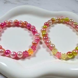 Summer Beaded Friendship Bracelet with Fun Charms