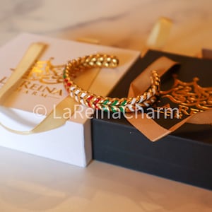 Limited Edition | Falastine Heritage Bracelet  | 18K-Gold Plated | Palestine Jewelry | Middle Eastern Jewelry | Palestine Bracelet