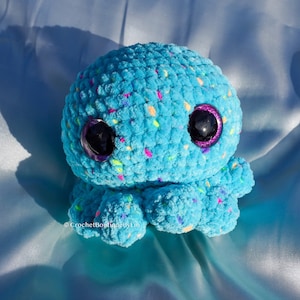 Small Kawaii Octopus Amigurumi Crochet Toy Plushie